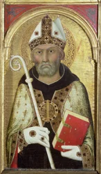 St. Augustinus, ca. 1319 (Detail)